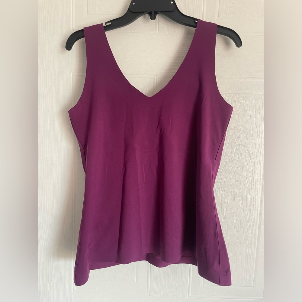 Knix LuxeLift Cami Supportive Wireless Bra Top in Plum Minimalist Size XL - Picture 6 of 11